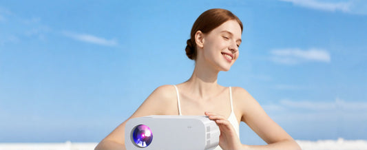 Light up every moment of your life: Polaring projector, making your home your own private cinema.