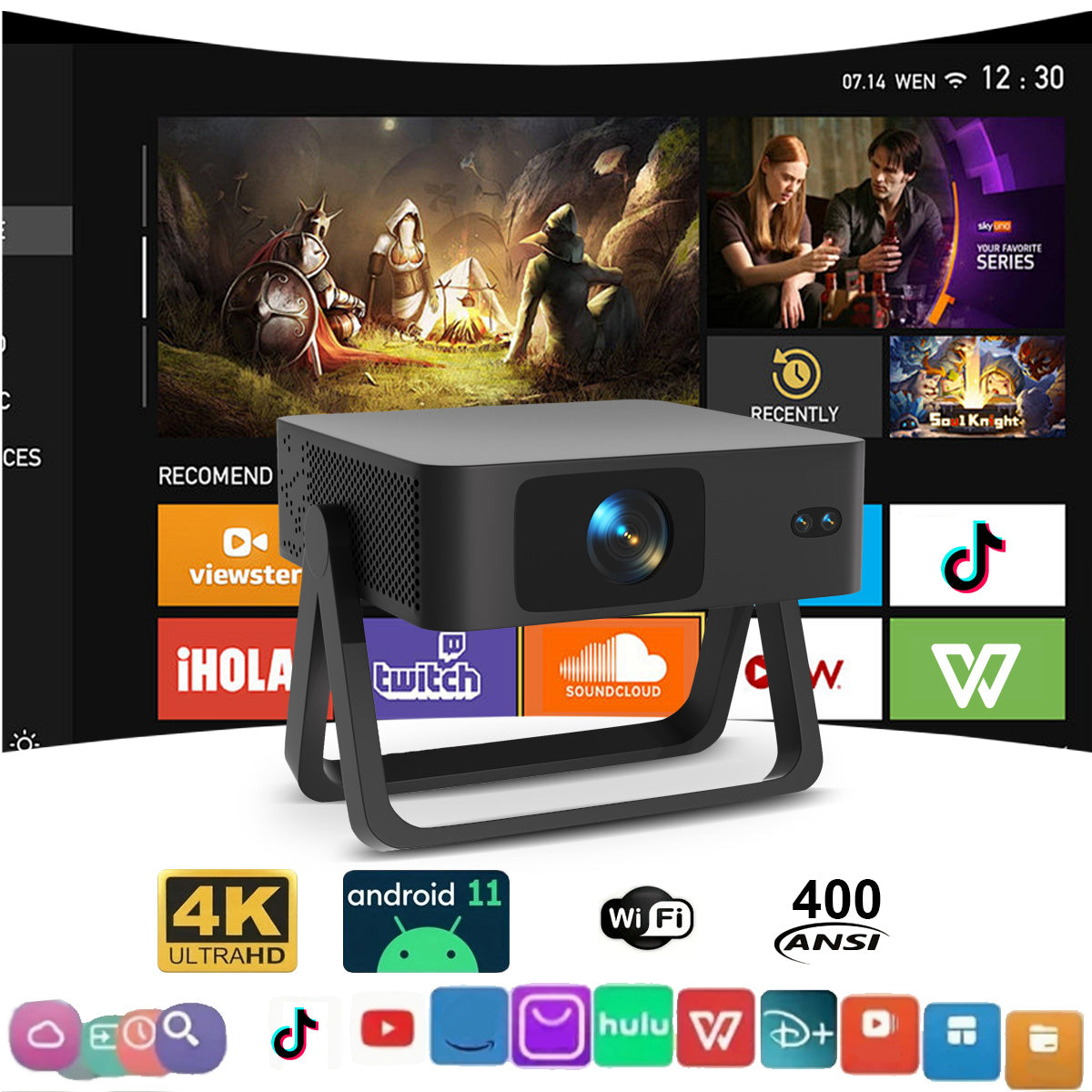 Smart 1080P security camera offering high-definition surveillance and advanced features for enhanced home protection.