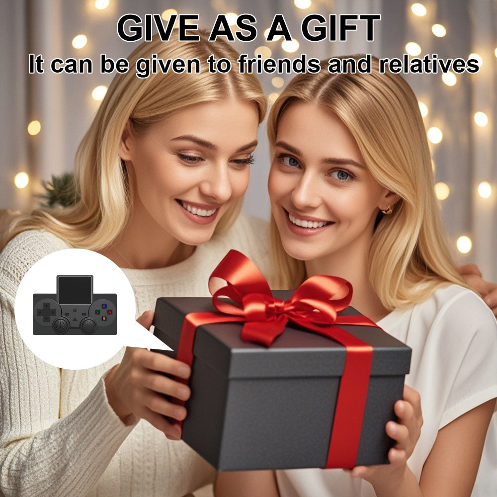 The S10 portable game console, retro pocket game console, a gift that can be given to friends, contains hundreds of games（random color）
