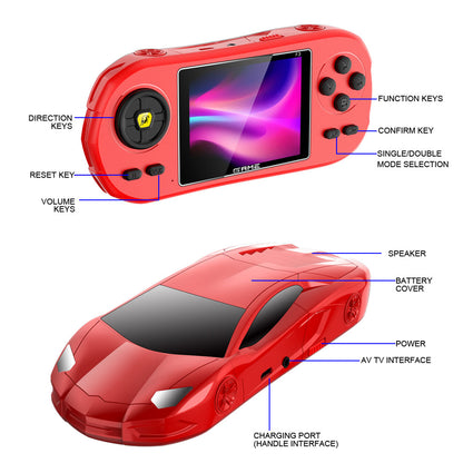 The F3 portable game console, retro pocket game console, a gift that can be given to friends, contains hundreds of games
