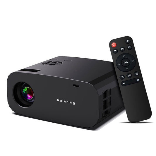 The P7Pro smart projector, 4K high-definition screenprojection, native 1080p, creating a small cinemain the bedroom