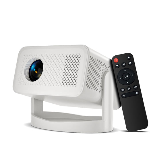 The M6 smart projector, equipped with Android system, 4K HD projection, can rotate 360°, allowing you to enjoy movies comfortably even when lying down. home cinema built-in speaker Audio