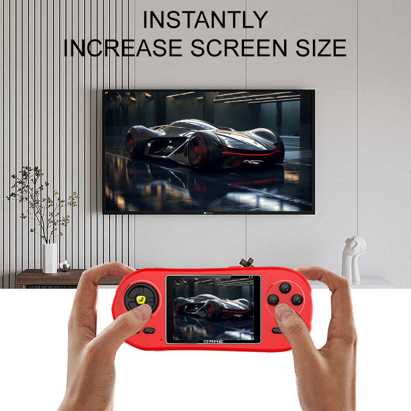 The F3 portable game console, retro pocket game console, a gift that can be given to friends, contains hundreds of games