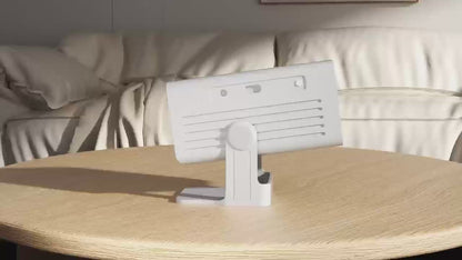 The N6 White intelligent projector, native 1080P resolution, 4K high-definition smooth projection, palm-sized for easy portability, a great choice for outdoor viewing.